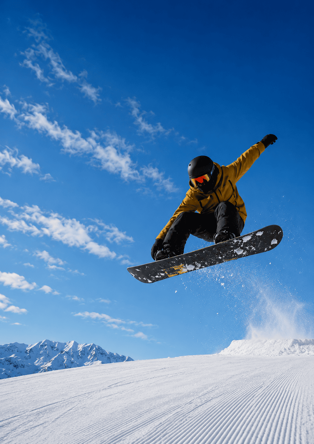 Snowboard lesson on Gulmarg's slopes